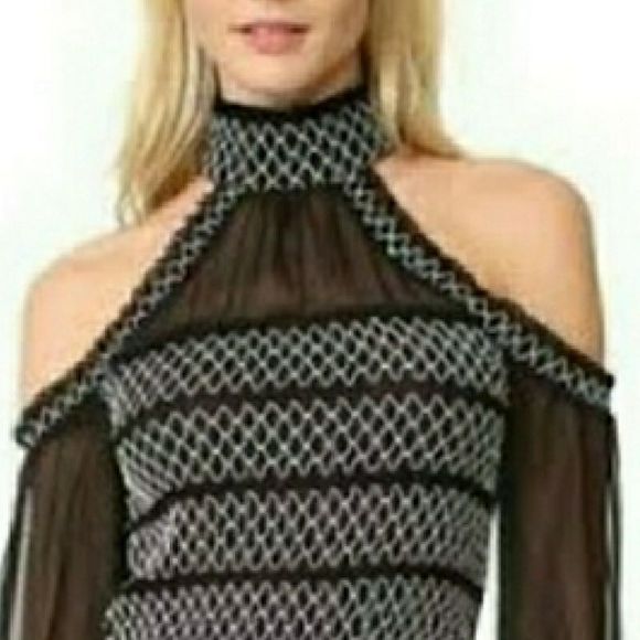 Nicholas Cold Shoulder Smock Dress - Picture 3 of 16